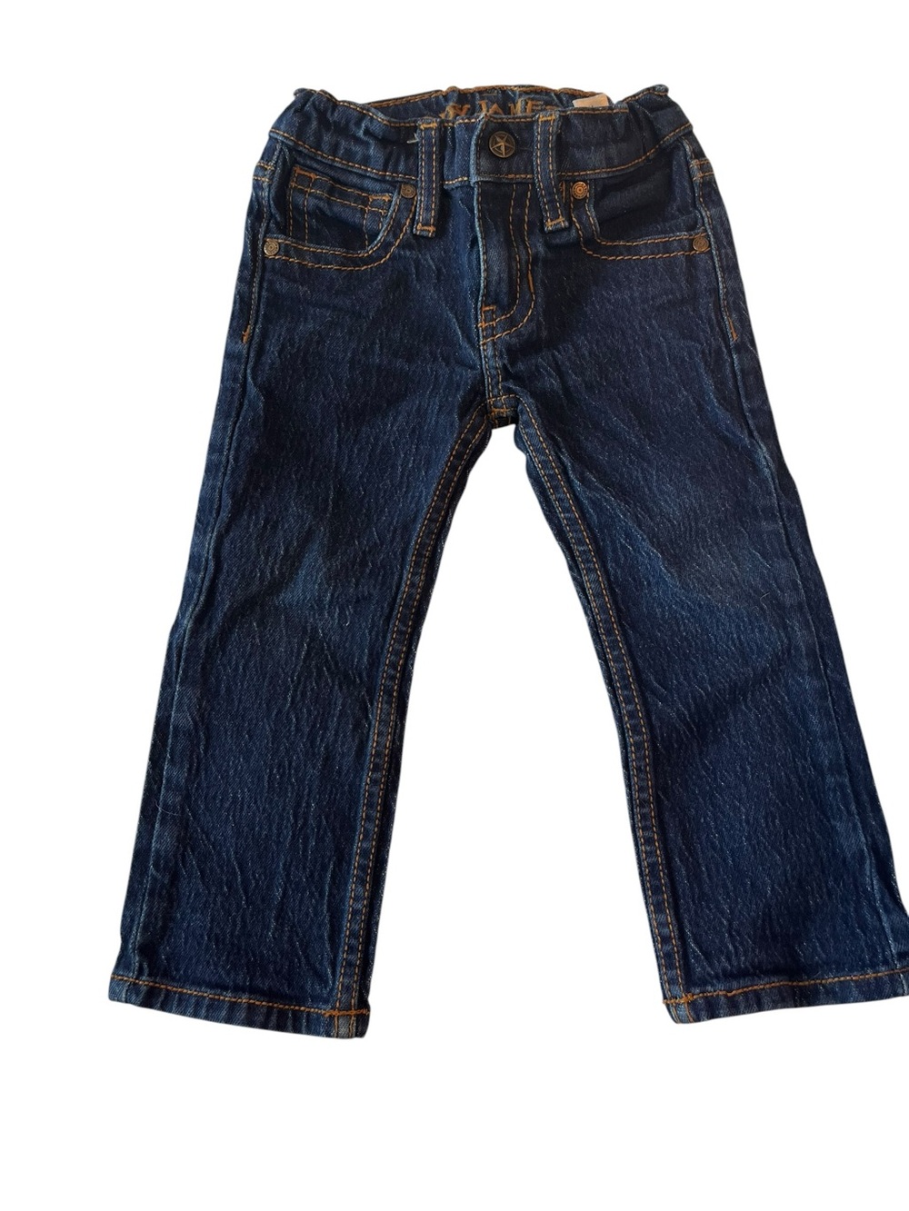 Cody James Boys Dark Wash Western Jeans Size 4T Bootcut Cowboy Denim